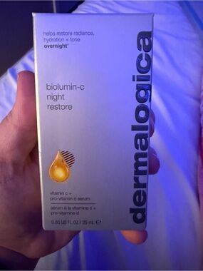 Dermalogica Biolumin-C Night Restore – Vitamin C Night Serum (Gold)